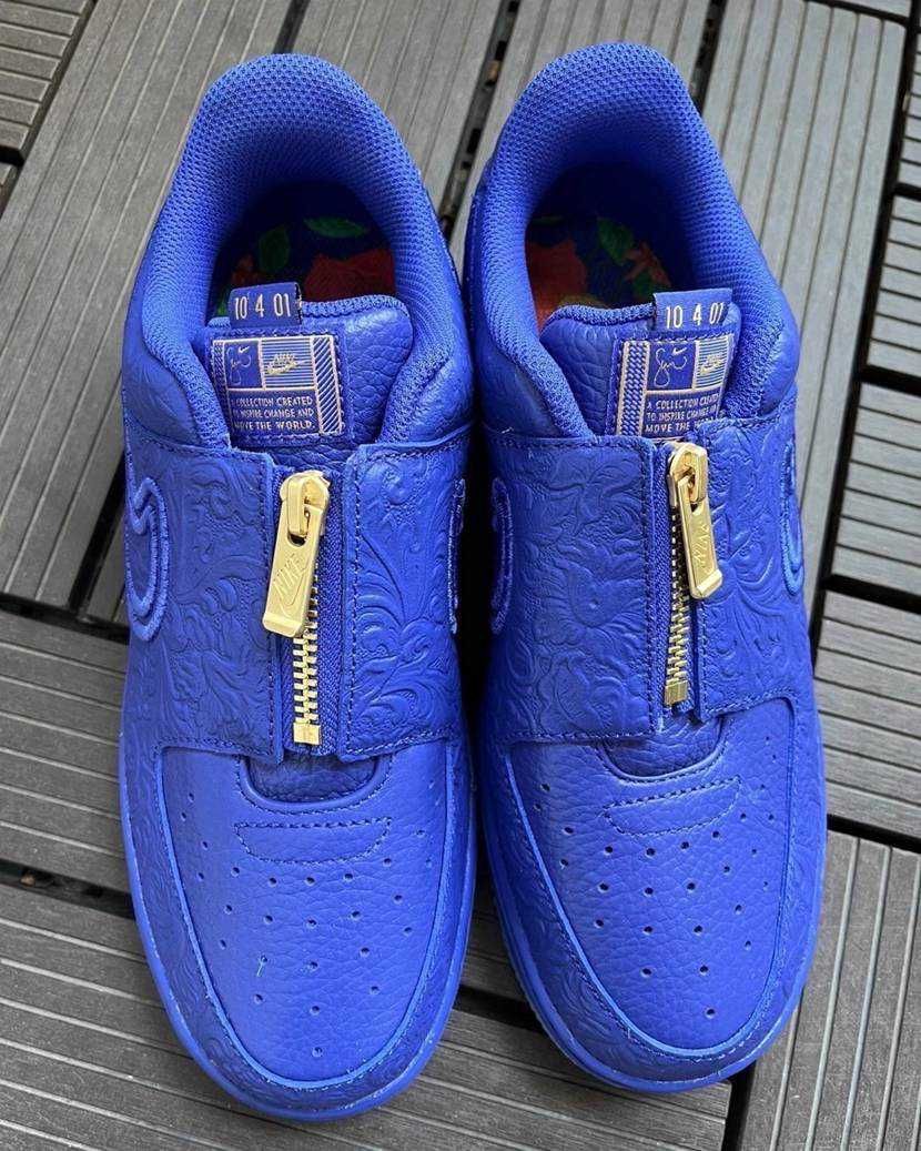 【販売リンクあり】近日発売 Serena Williams × Nike Air Force 1 Low "Lapis/Metallic Gold" 抽選/定価/販売店舗まとめ 10枚目