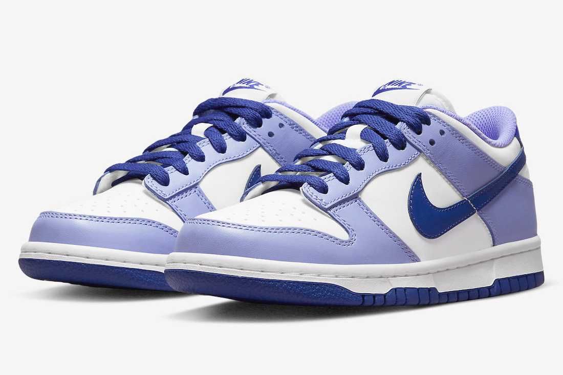 NIKE GS DUNK LOW "UNIVERSITY BLUE"24.5