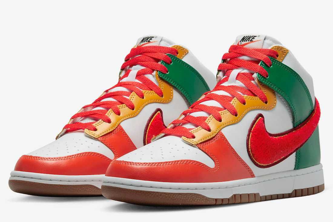 【スニダンで購入可】7/15発売 Nike Dunk High University "Habanero Red" 抽選/定価/販売店舗まとめ