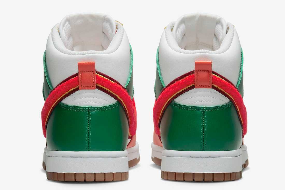 【スニダンで購入可】7/15発売 Nike Dunk High University "Habanero Red" 抽選/定価/販売店舗まとめ 5枚目