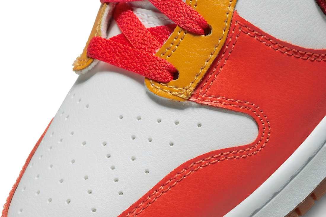 【スニダンで購入可】7/15発売 Nike Dunk High University "Habanero Red" 抽選/定価/販売店舗まとめ 7枚目