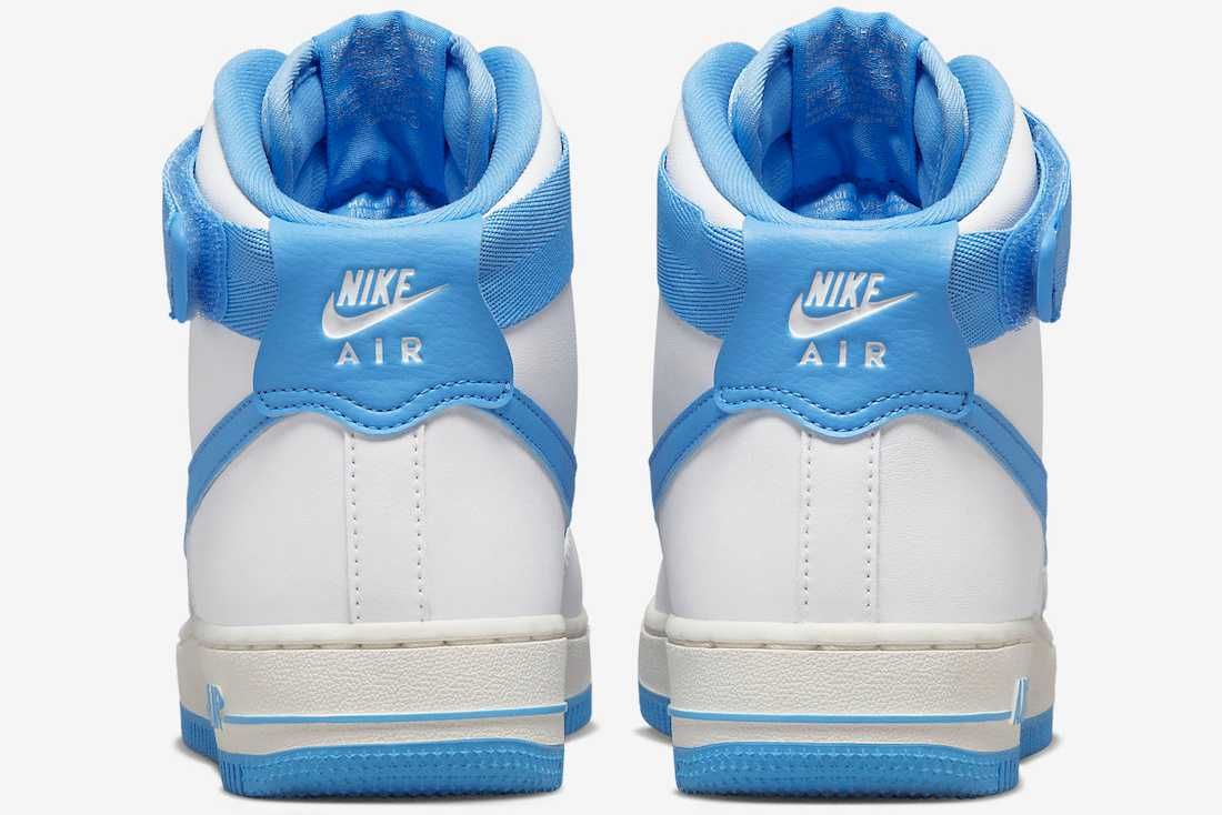 【スニダンで購入可】8/23発売 Nike WMNS Air Force 1 High "University Blue" 抽選/定価/販売店舗まとめ 9枚目