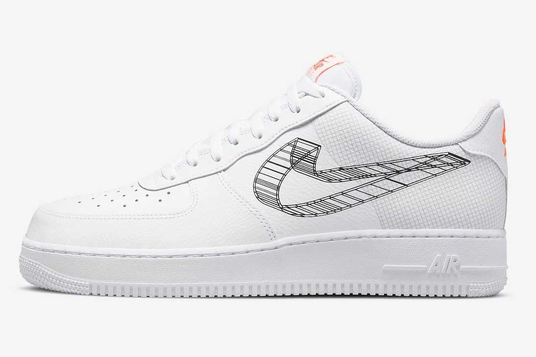 【リーク】Nike Air Force 1 Low "3D Swoosh" 抽選/定価/販売店舗まとめ 2枚目