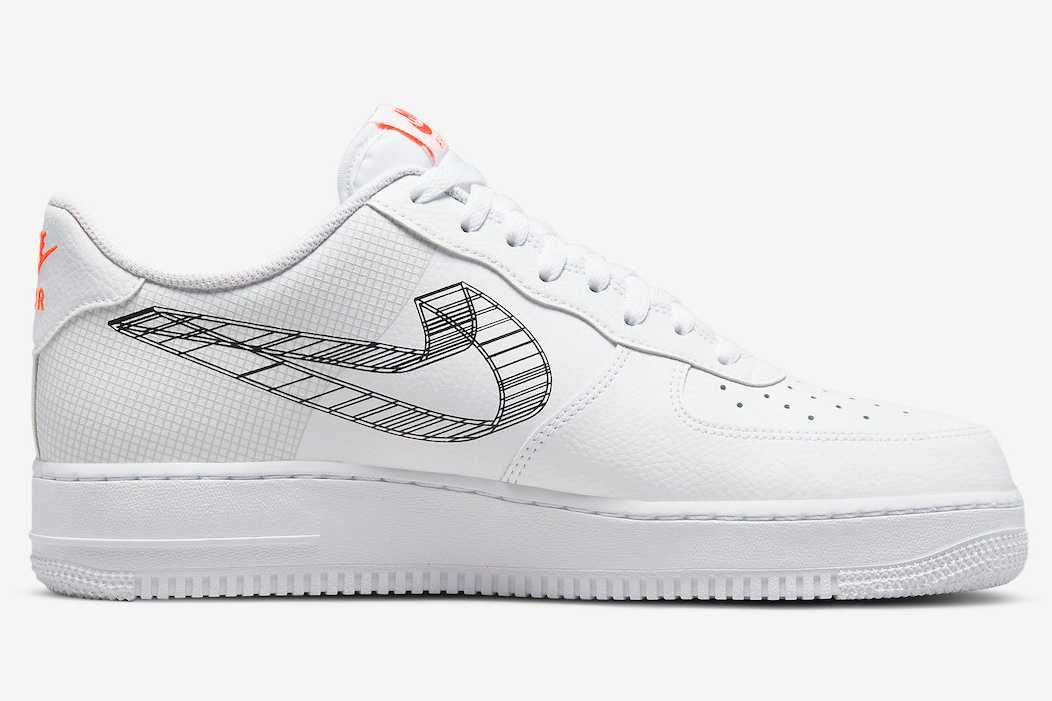 【リーク】Nike Air Force 1 Low "3D Swoosh" 抽選/定価/販売店舗まとめ 3枚目