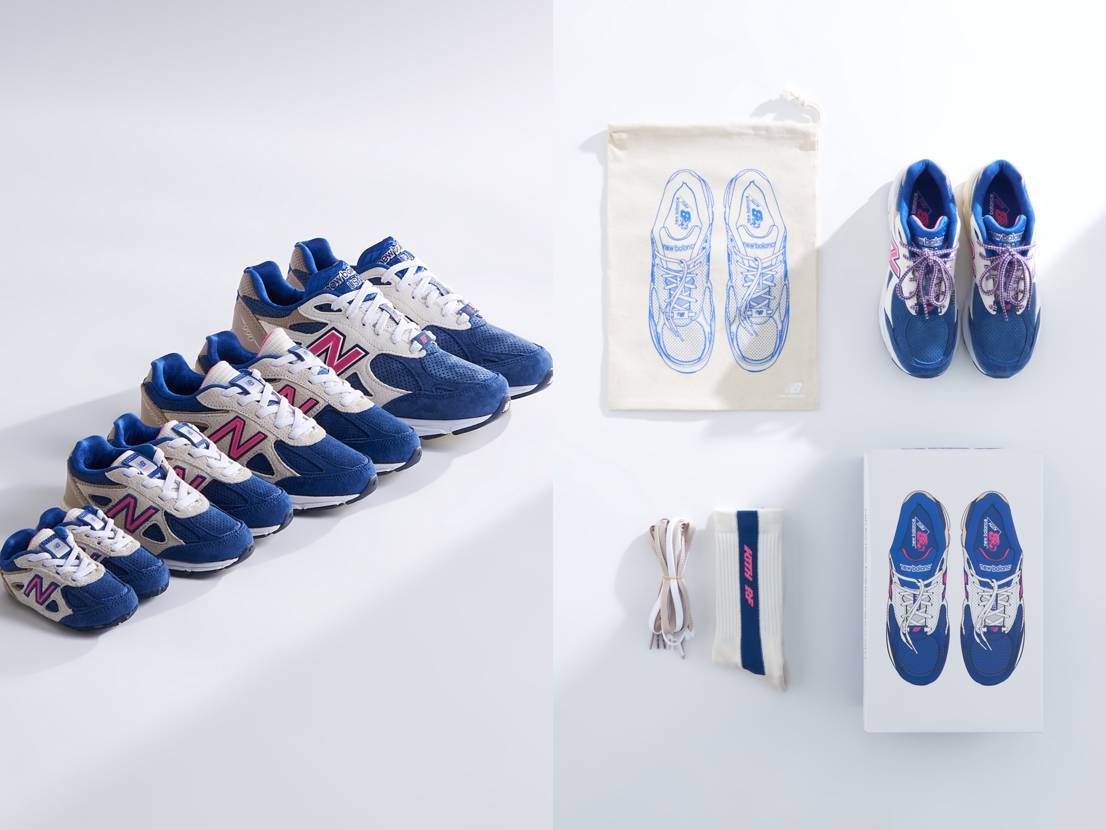 【スニダンで購入可】6/16発売 KITH × New Balance 990V3 "Daytona" 抽選/定価/販売店舗まとめ 2枚目