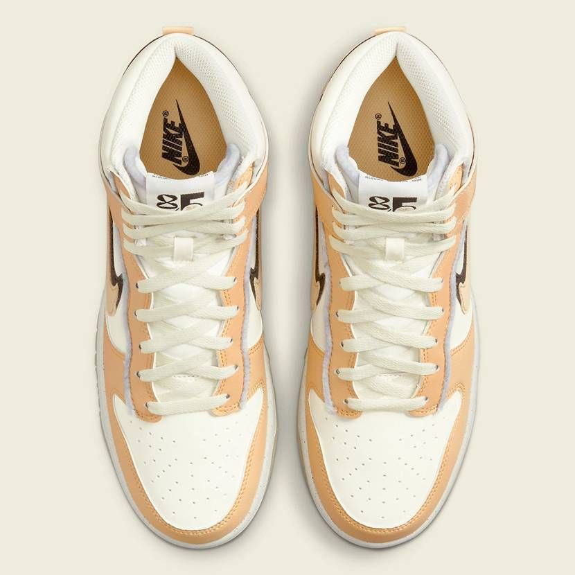 【スニダンで購入可】8/1・8/4発売 Nike Dunk High Retro SE 85 "Beige" 抽選/定価/販売店舗まとめ 4枚目