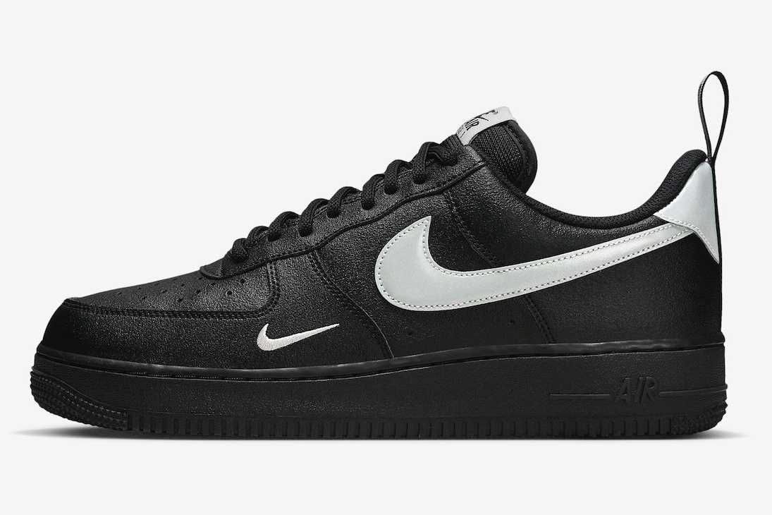 【リーク】Nike Air Force 1 Low "Black/Silver" 抽選/定価/販売店舗まとめ 2枚目