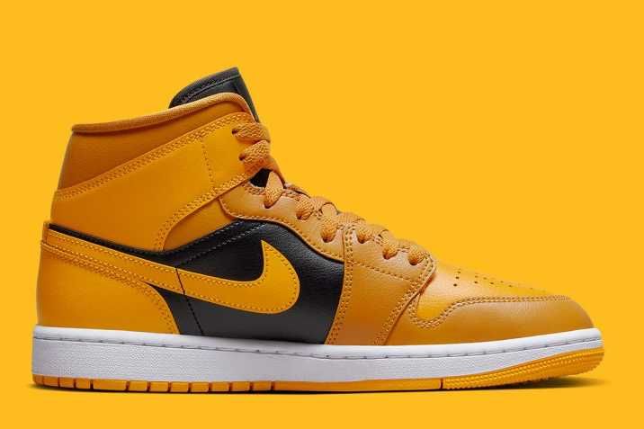 【販売リンクあり】8/5発売 Nike WMNS Air Jordan 1 Mid "University Gold" 抽選/定価/販売店舗まとめ 3枚目