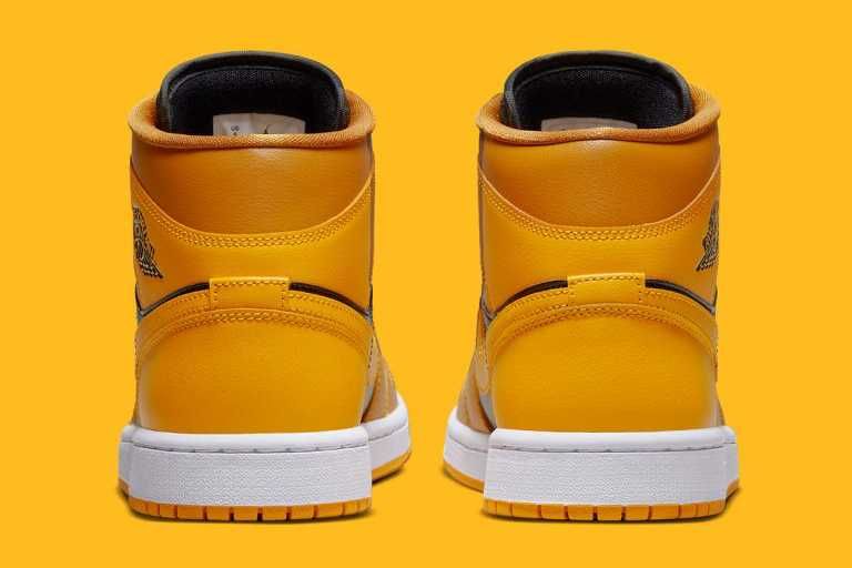 【販売リンクあり】8/5発売 Nike WMNS Air Jordan 1 Mid "University Gold" 抽選/定価/販売店舗まとめ 5枚目