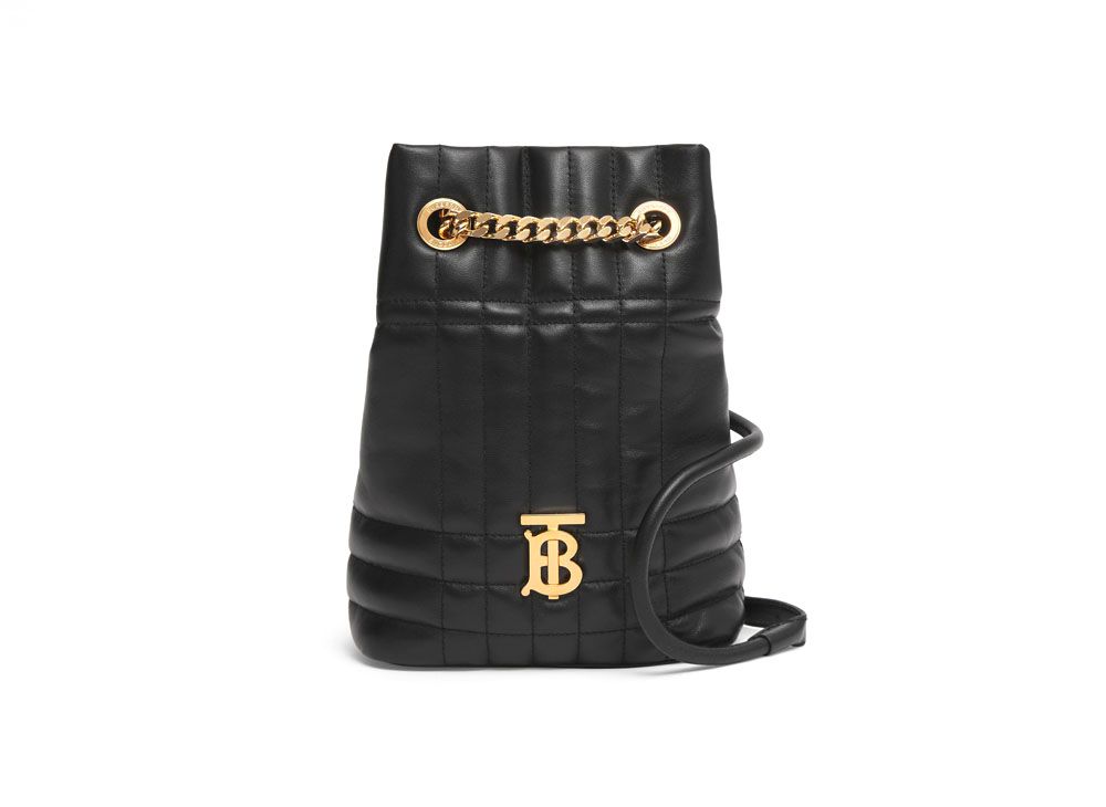 バーバリー ミニ キルティング ラムスキン ローラバックパック  