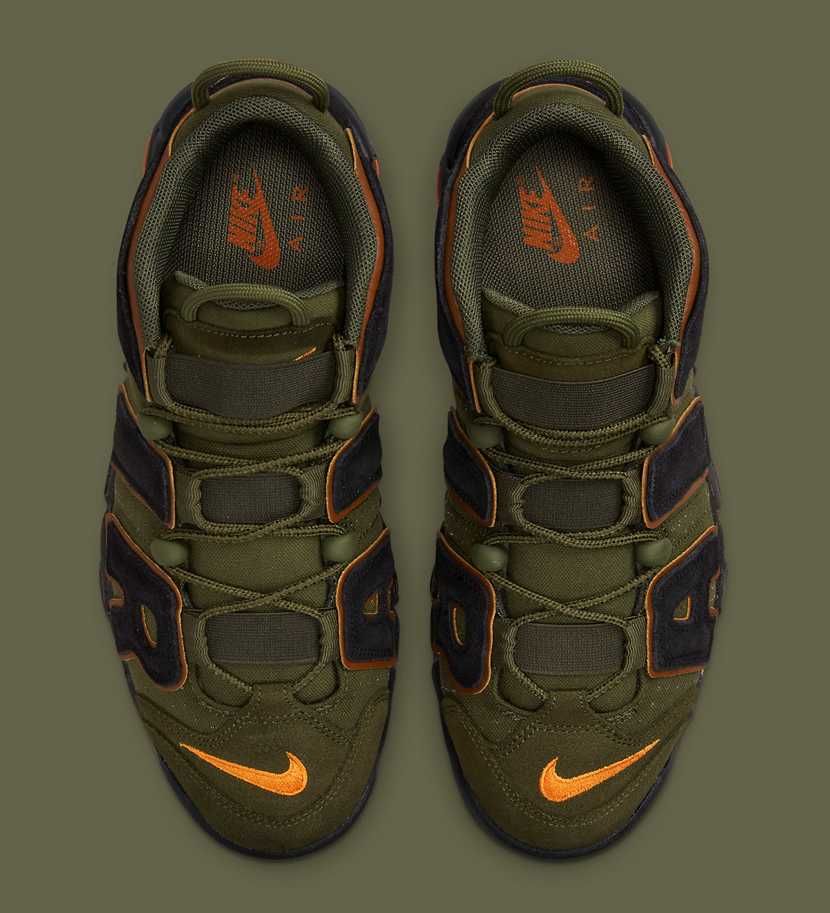 【スニダンで購入可】海外抽選中 Nike Air More Uptempo "Cargo Khaki" 抽選/定価/販売店舗まとめ 4枚目