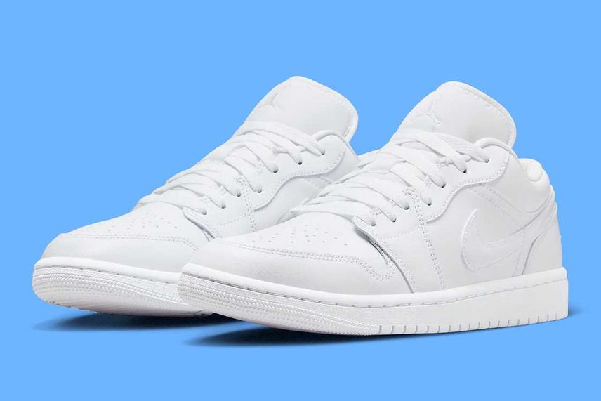【スニダンで購入可】9/14発売 Nike WMNS Air Jordan 1 Low "Triple White" 抽選/定価情報
