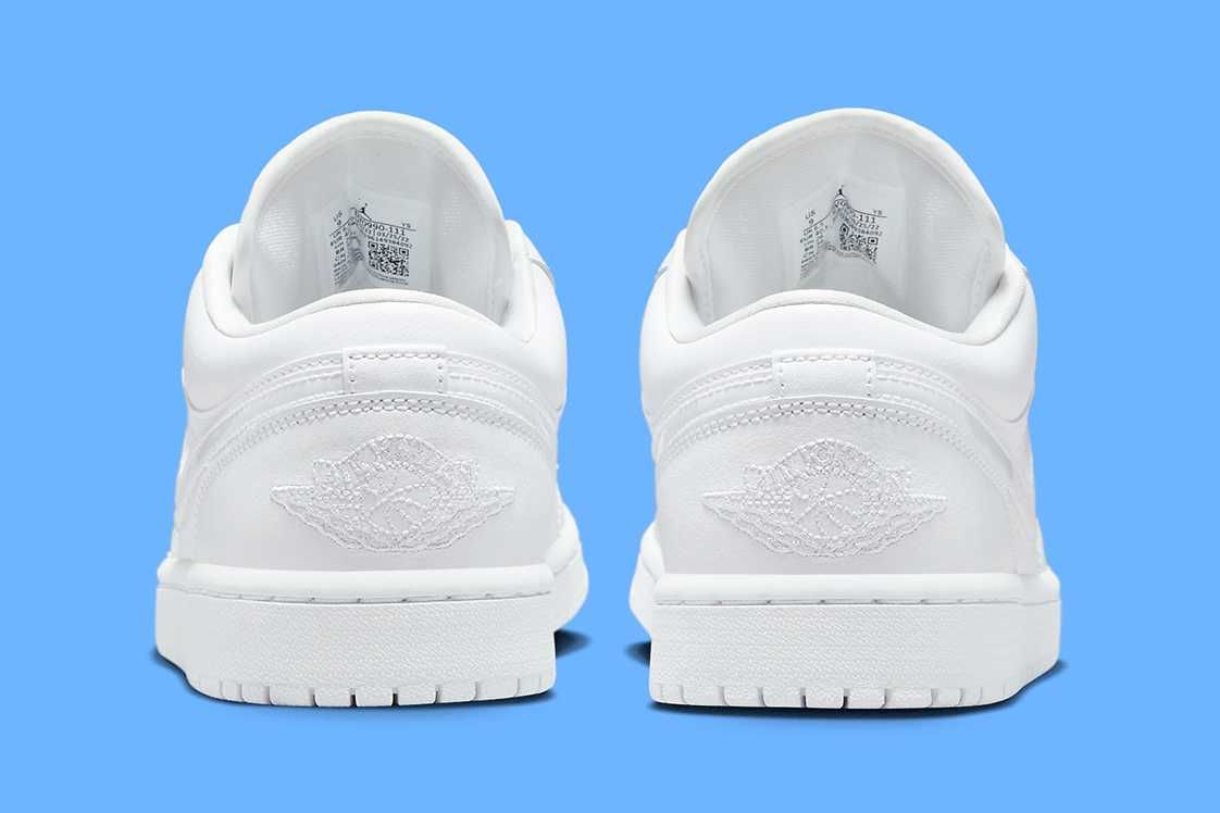 【スニダンで購入可】9/14発売 Nike WMNS Air Jordan 1 Low "Triple White" 抽選/定価情報 5枚目