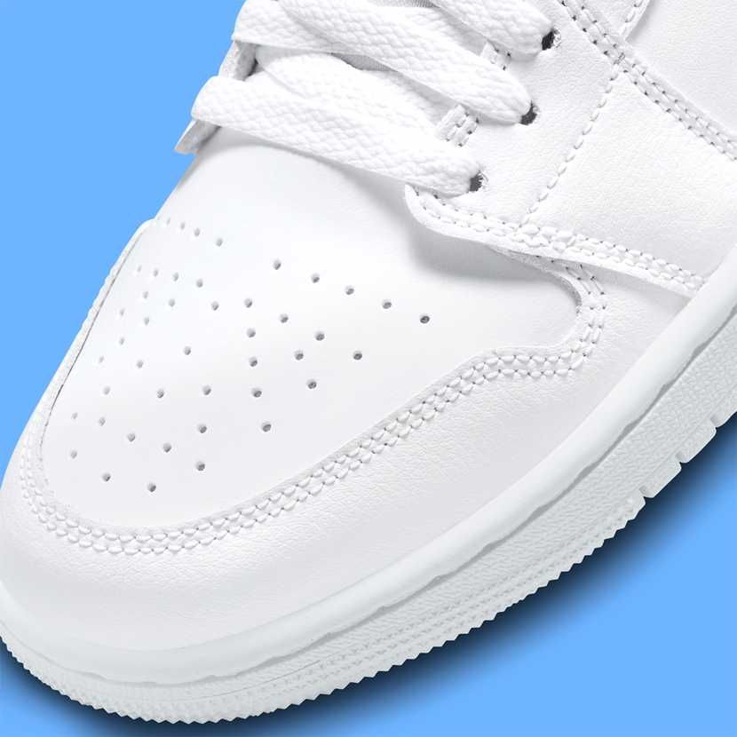 【スニダンで購入可】9/14発売 Nike WMNS Air Jordan 1 Low "Triple White" 抽選/定価情報 7枚目