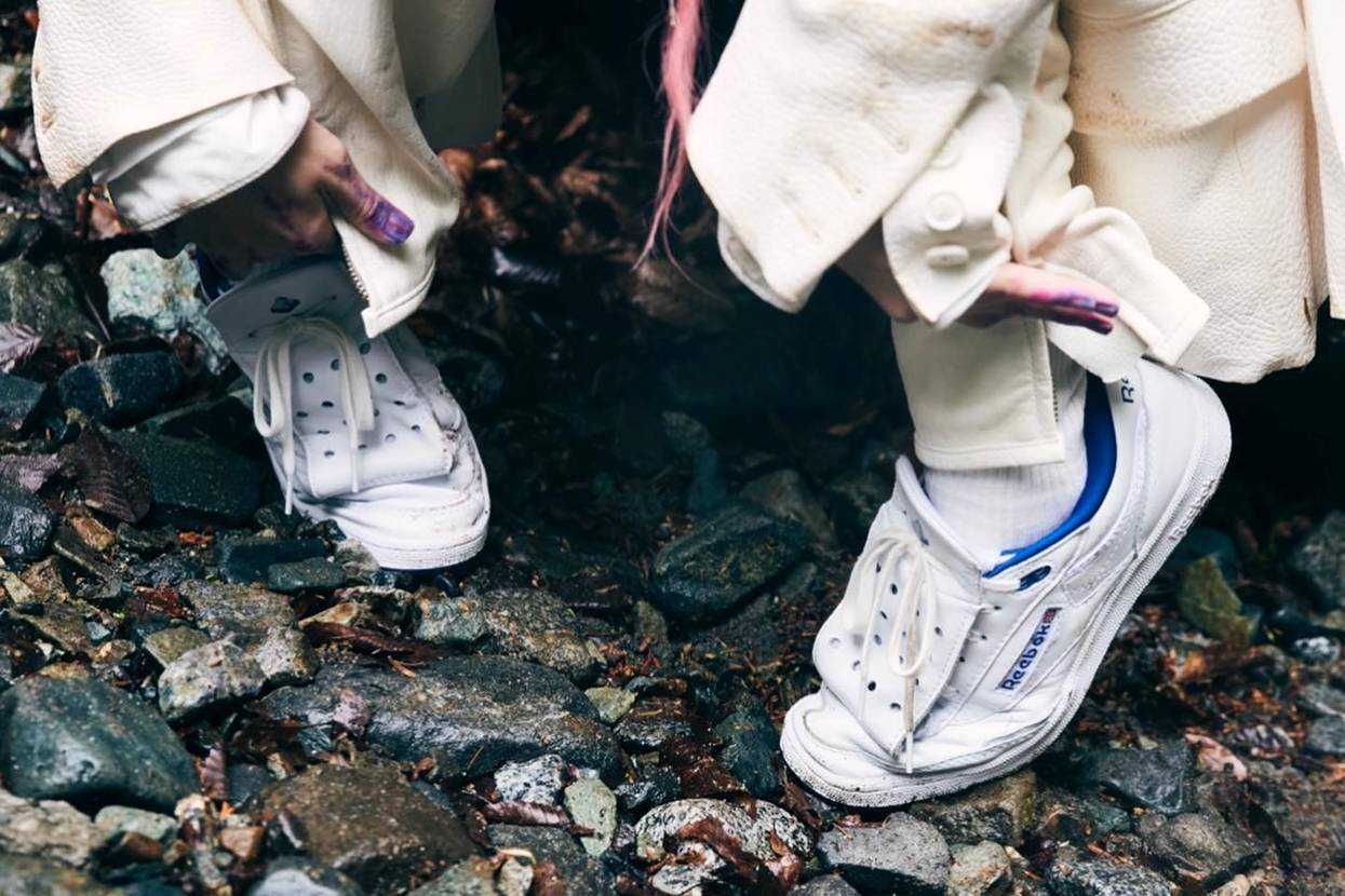 【スニダンで購入可】6/17発売 Mountain Research × Reebok CLUB C MID II MR "White/Blue" 抽選/定価/販売店舗まとめ 4枚目