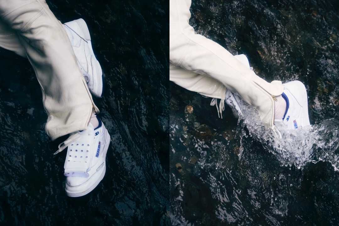 【スニダンで購入可】6/17発売 Mountain Research × Reebok CLUB C MID II MR "White/Blue" 抽選/定価/販売店舗まとめ 5枚目