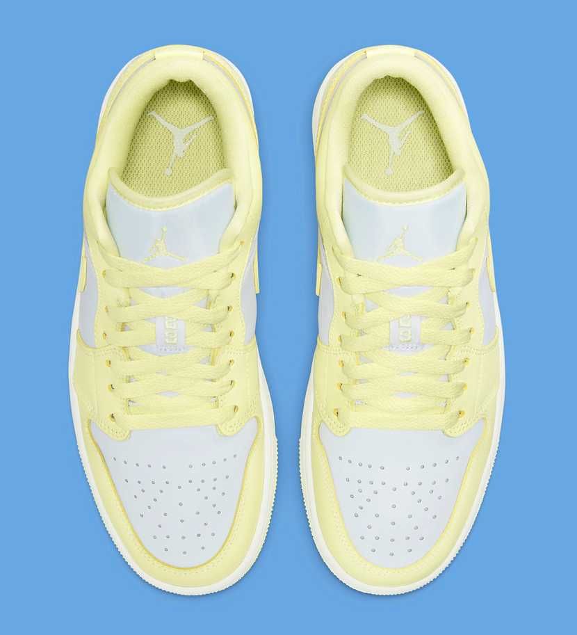 【スニダンで購入可】7/29発売 Nike WMNS Air Jordan 1 Low "Lemon Twist" 抽選/定価/販売店舗まとめ 4枚目