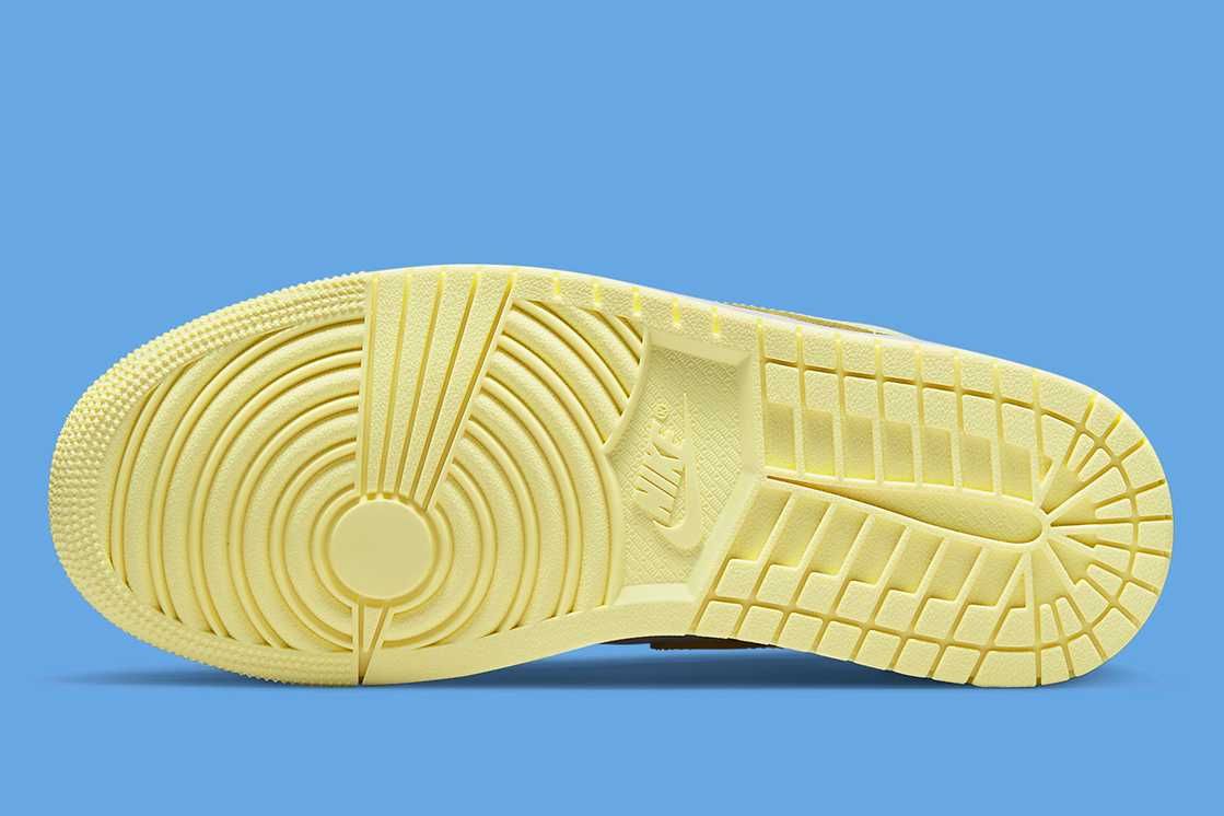 【スニダンで購入可】7/29発売 Nike WMNS Air Jordan 1 Low "Lemon Twist" 抽選/定価/販売店舗まとめ 6枚目