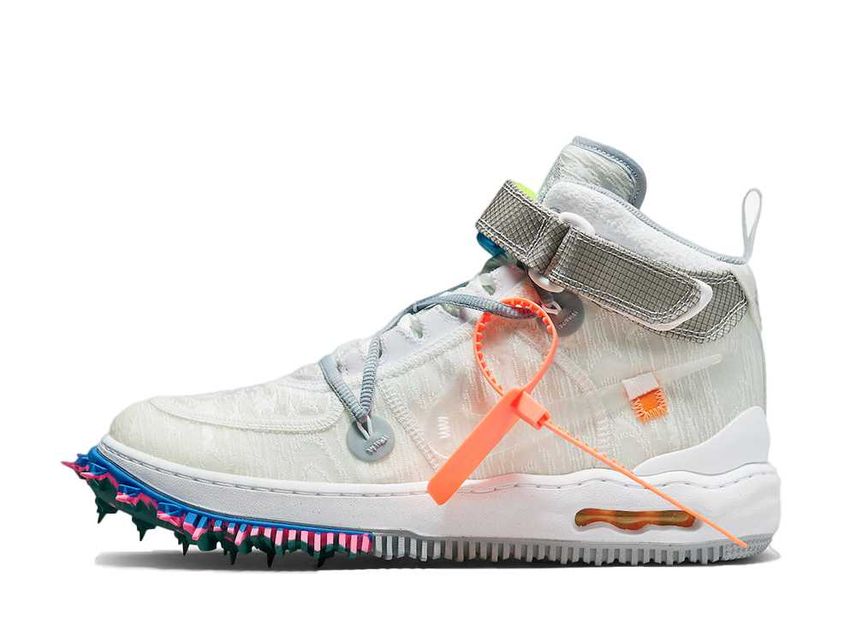 Off-White × Nike Air Force 1 Mid "White"