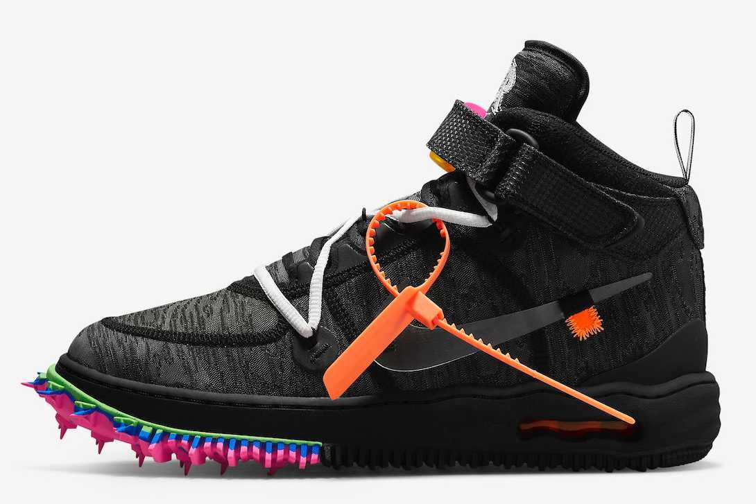 【スニダンで購入可】6/23発売 Off-White × Nike Air Force 1 Mid 2colors 抽選/定価/販売店舗まとめ 7枚目
