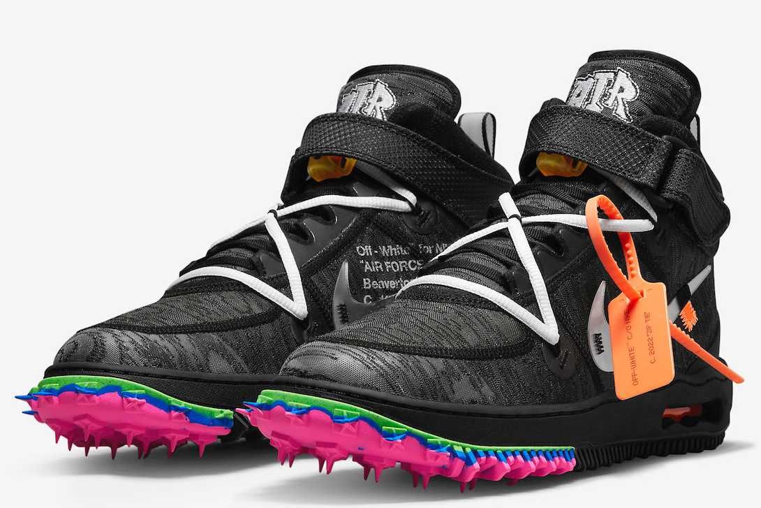 【スニダンで購入可】6/23発売 Off-White × Nike Air Force 1 Mid 2colors 抽選/定価/販売店舗まとめ 6枚目
