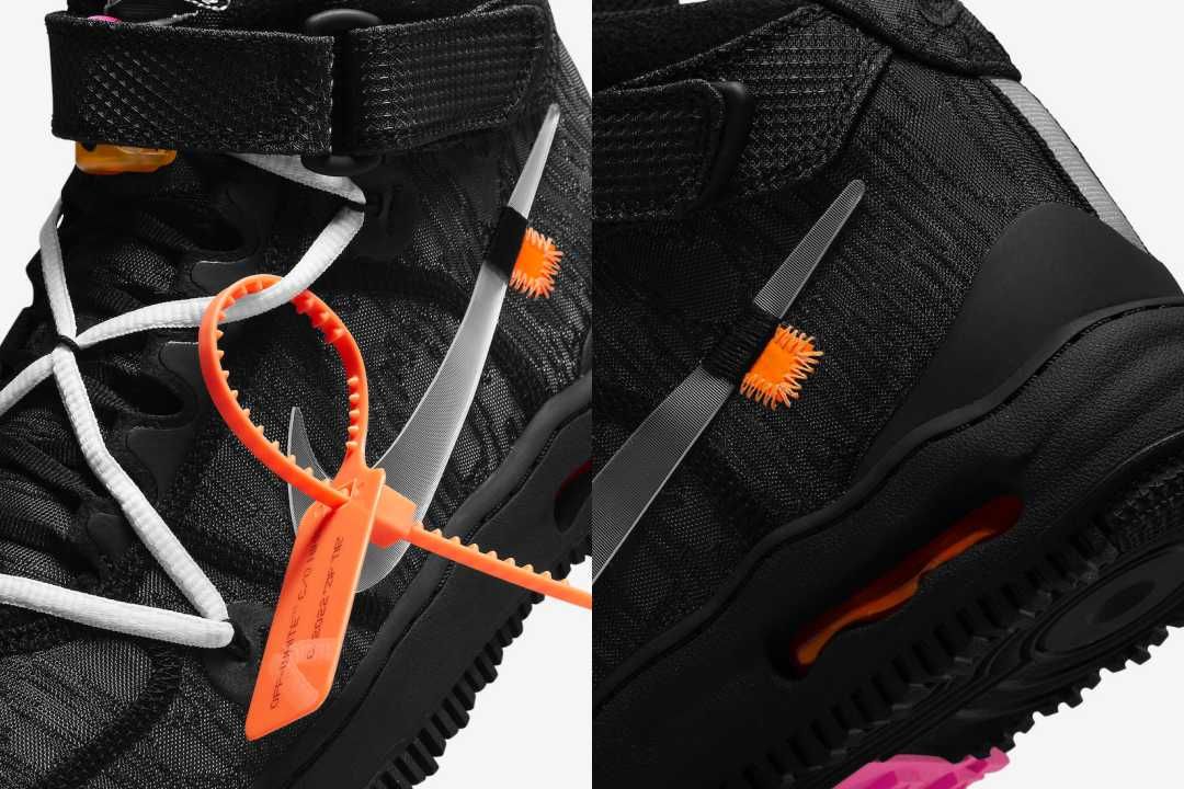 【スニダンで購入可】6/23発売 Off-White × Nike Air Force 1 Mid 2colors 抽選/定価/販売店舗まとめ 11枚目