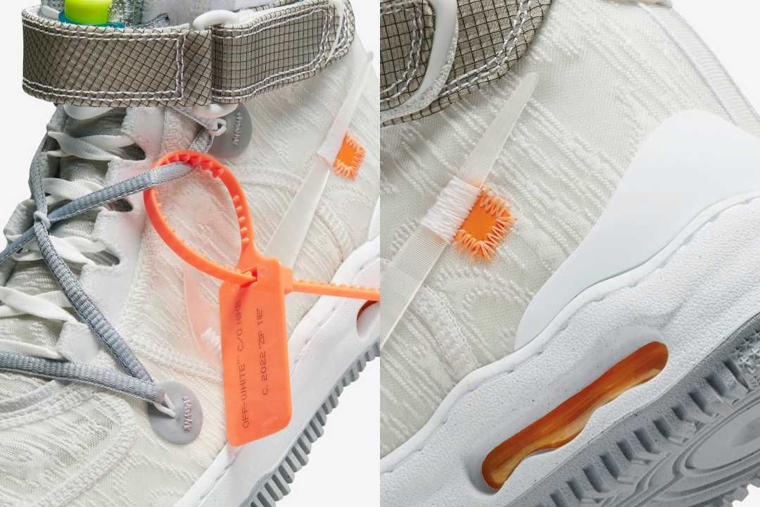 【スニダンで購入可】6/23発売 Off-White × Nike Air Force 1 Mid 2colors 抽選/定価/販売店舗まとめ 18枚目