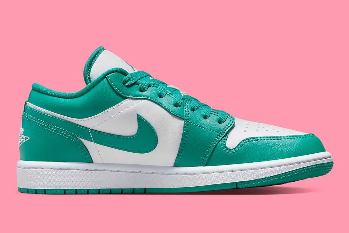 【スニダンで購入可】7/7発売 Nike WMNS Air Jordan 1 Low "Turquoise" 抽選/定価/販売店舗まとめ 4枚目
