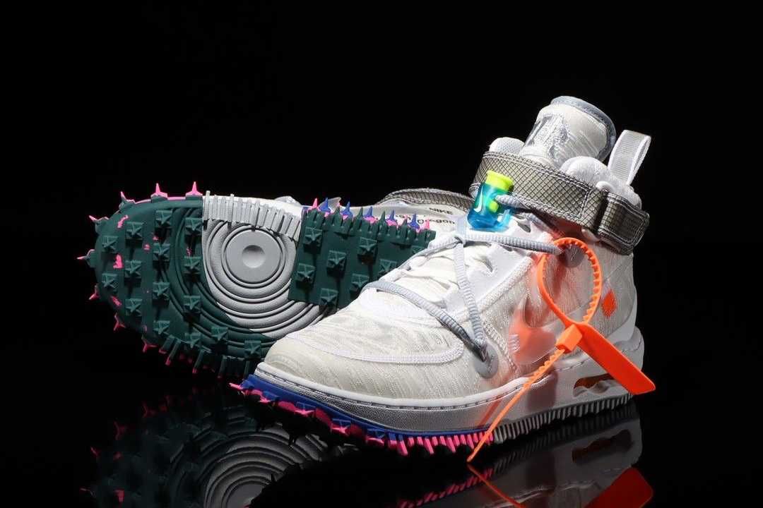 【スニダンで購入可】6/23発売 Off-White × Nike Air Force 1 Mid 2colors 抽選/定価/販売店舗まとめ 2枚目