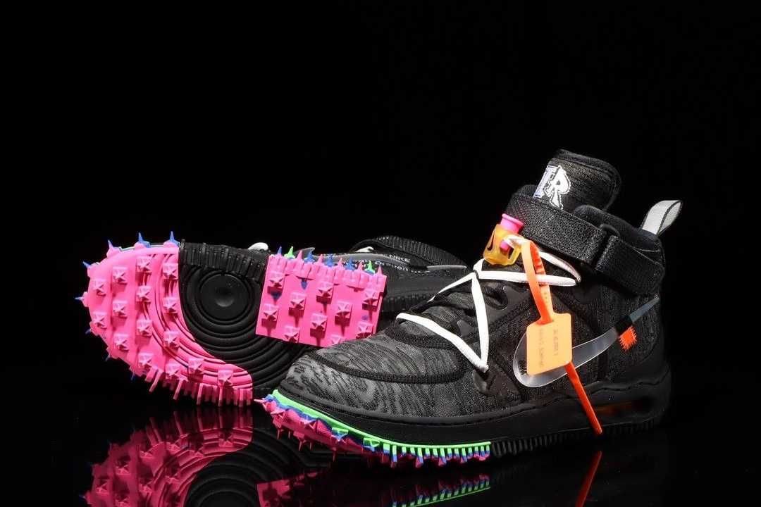 【スニダンで購入可】6/23発売 Off-White × Nike Air Force 1 Mid 2colors 抽選/定価/販売店舗まとめ 4枚目