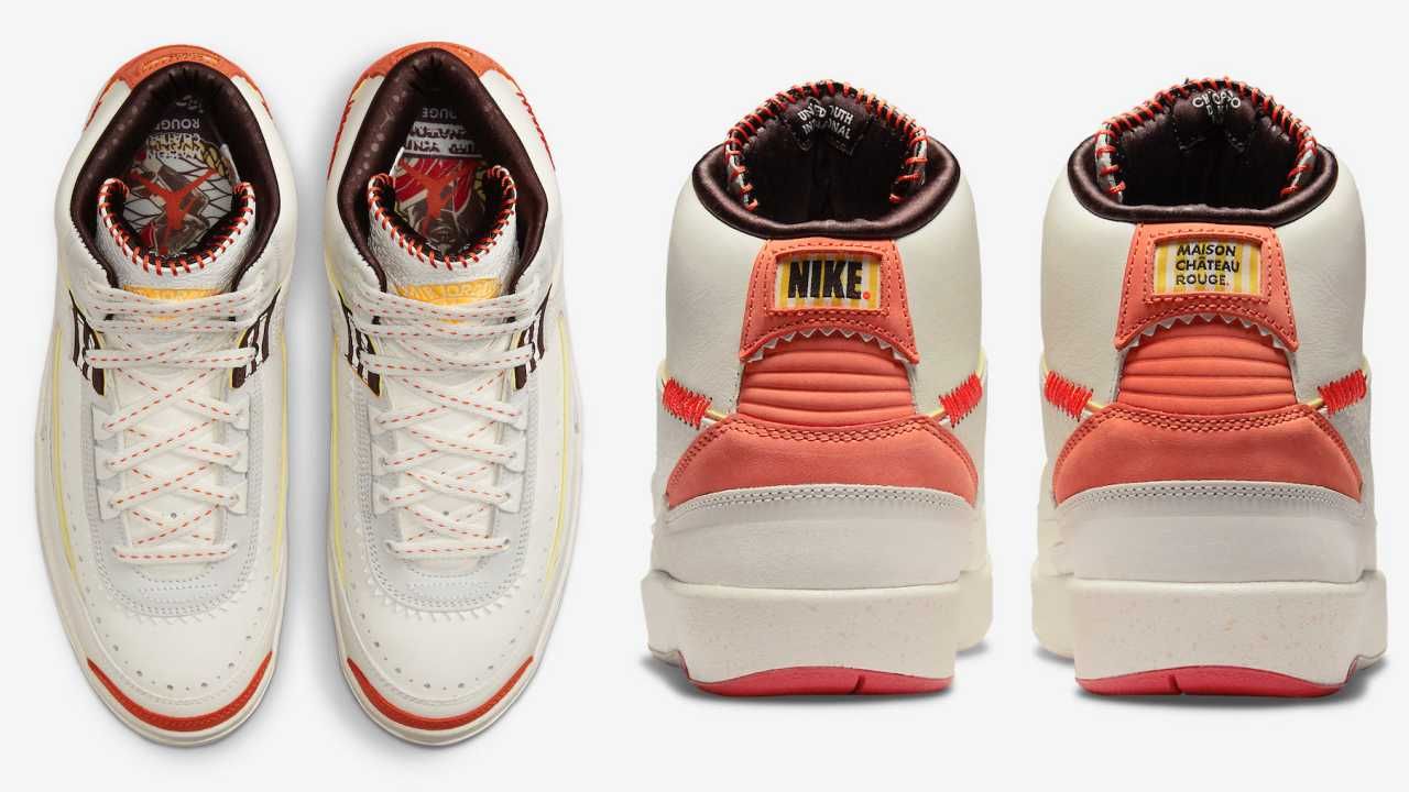 【スニダンで購入可】6/24発売 Maison Chateau Rouge × Nike Air Jordan 2 High "United Youth National" 抽選/定価/販売店舗まとめ 28枚目