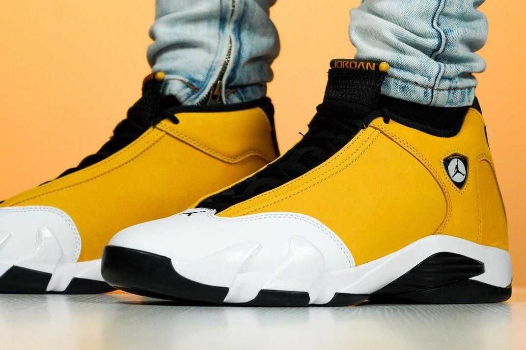 【スニダンで購入可】8/24発売 Nike Air Jordan 14 "Light Ginger" 抽選/定価/販売店舗まとめ 8枚目