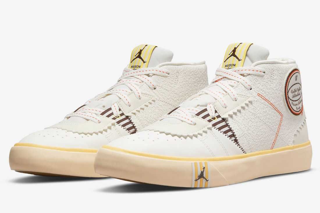 【スニダンで購入可】6/24発売 Maison Chateau Rouge × Nike Air Jordan 2 High "United Youth National" 抽選/定価/販売店舗まとめ 6枚目