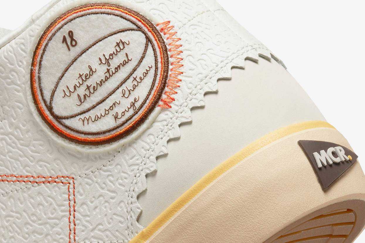 【スニダンで購入可】6/24発売 Maison Chateau Rouge × Nike Air Jordan 2 High "United Youth National" 抽選/定価/販売店舗まとめ 11枚目