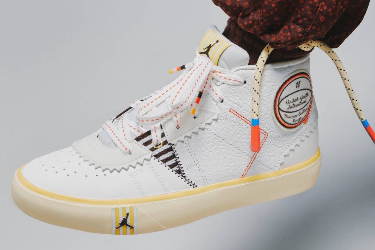 【スニダンで購入可】6/24発売 Maison Chateau Rouge × Nike Air Jordan 2 High "United Youth National" 抽選/定価/販売店舗まとめ 4枚目