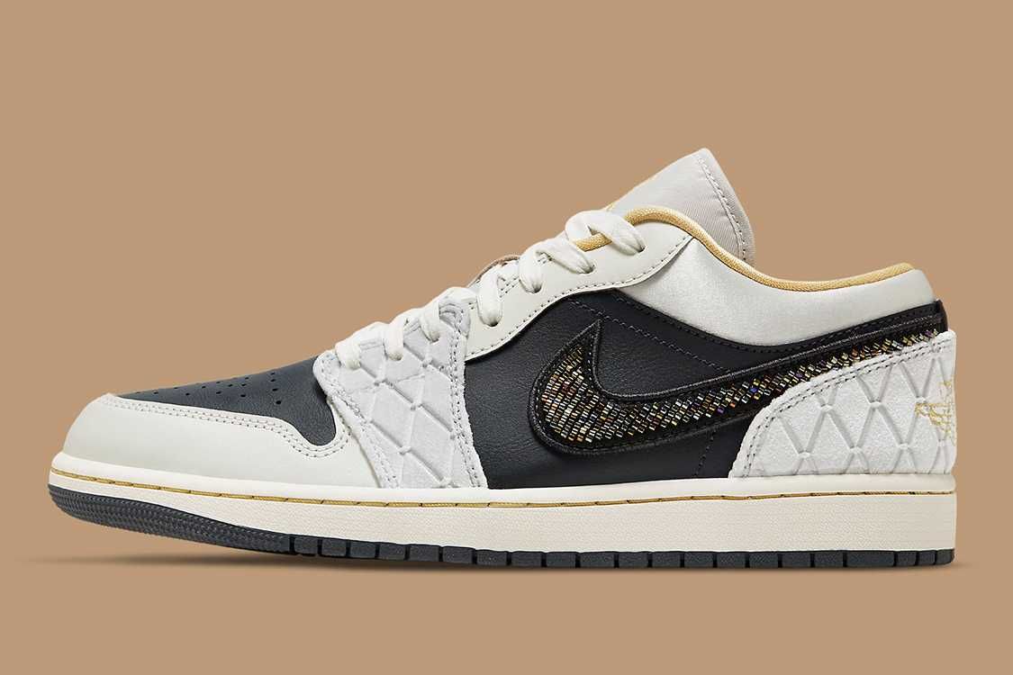 【リーク】Nike Air Jordan 1 Low "Beaded" 抽選/定価/販売店舗まとめ 2枚目