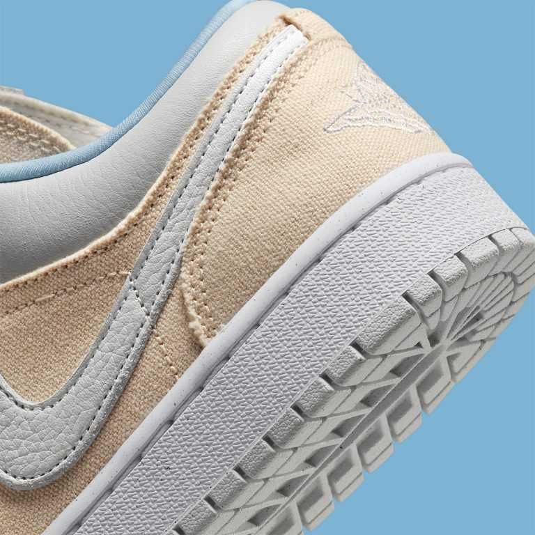 【スニダンで購入可】7/1発売 Nike WMNS Air Jordan 1 Low SE "Canvas" 抽選/定価/販売店舗まとめ 8枚目