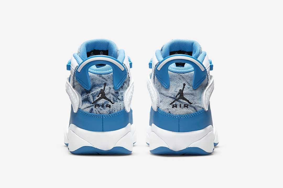 【リーク】Nike GS Air Jordan 6 Rings "Denim" 抽選/定価/販売店舗まとめ 4枚目