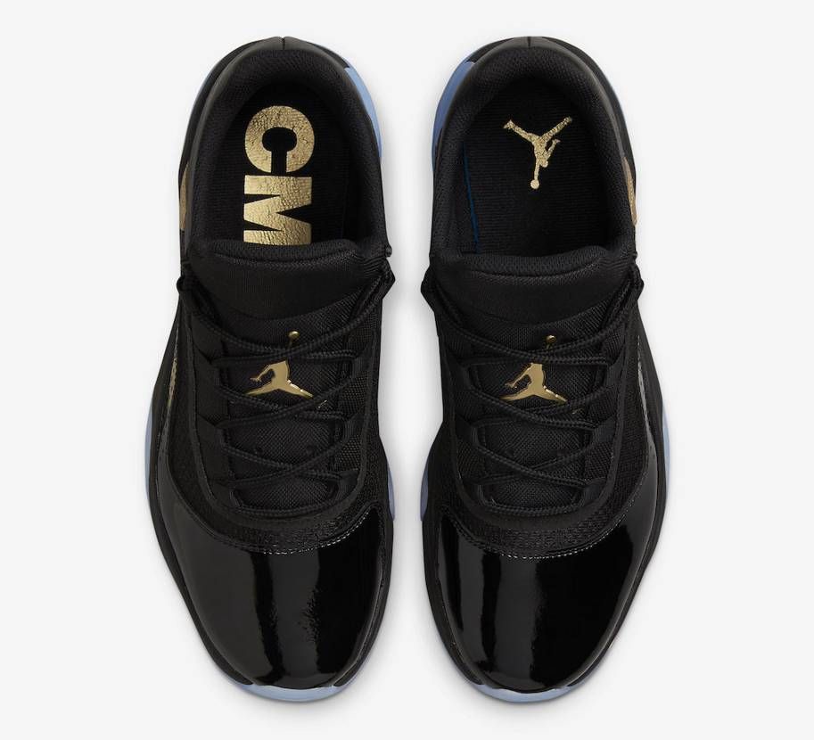 【リーク】Nike Air Jordan 11 Low CMFT "Black/Gold" 抽選/定価/販売店舗まとめ 4枚目