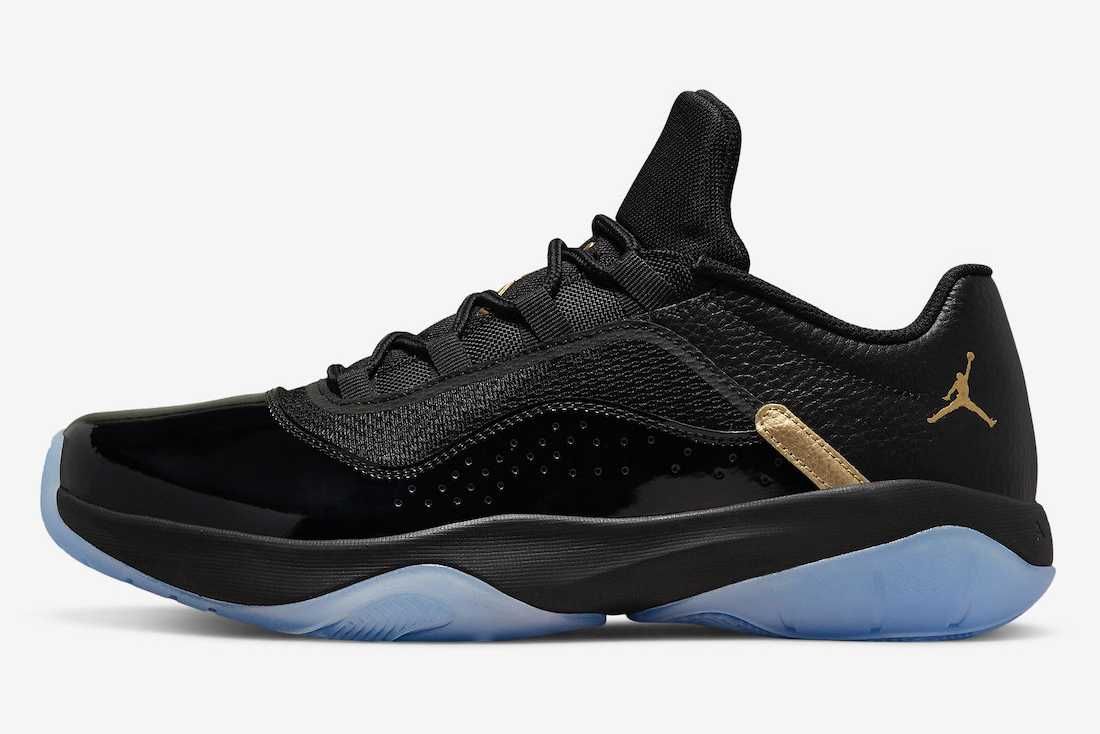 【リーク】Nike Air Jordan 11 Low CMFT "Black/Gold" 抽選/定価/販売店舗まとめ 2枚目