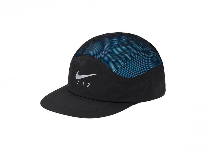 Supreme x nike blue running hat Clearance