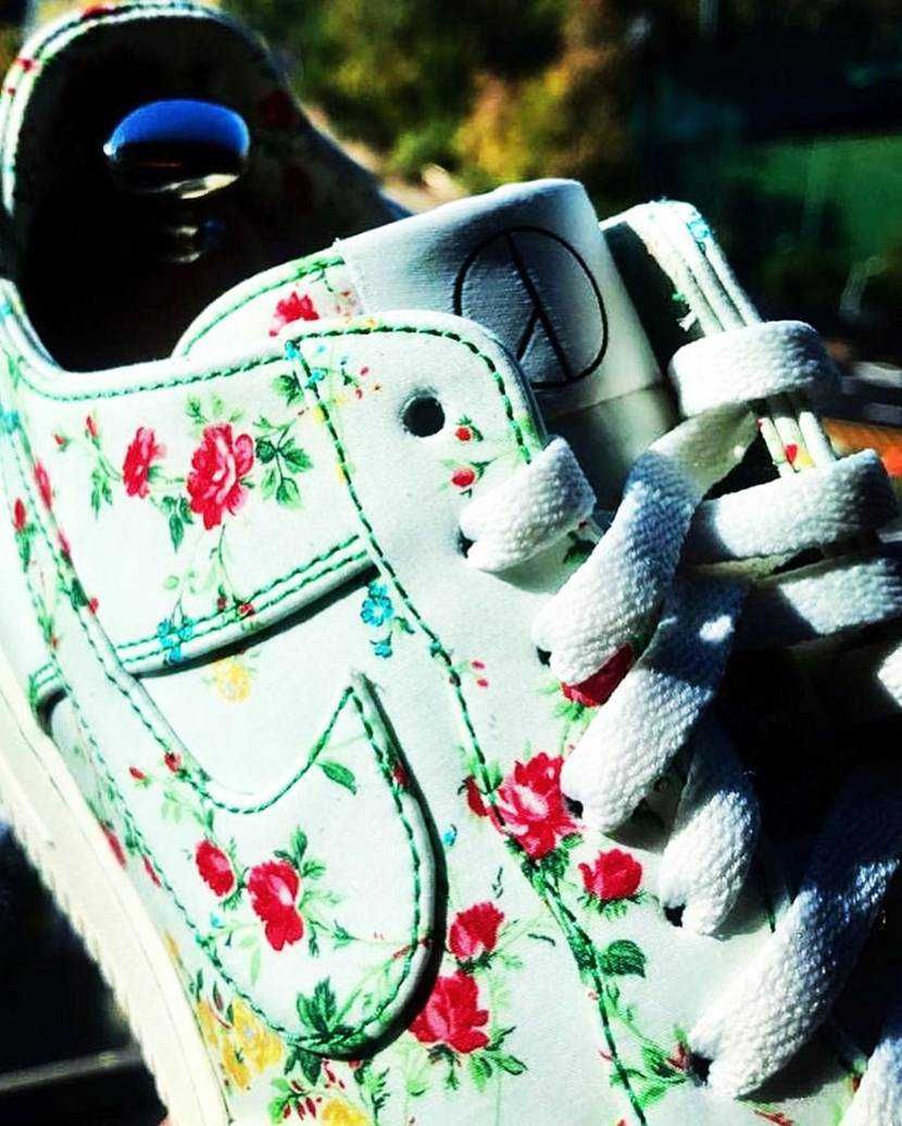 【ニュース】PEACEMINUSONE × Nike Air Force 1 Low "Flower Road"が公開 3枚目
