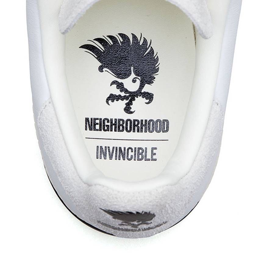 【販売リンクあり】6/25発売 NEIGHBORHOOD × INVINCIBLE × adidas Campus "White" 抽選/定価/販売店舗まとめ 10枚目