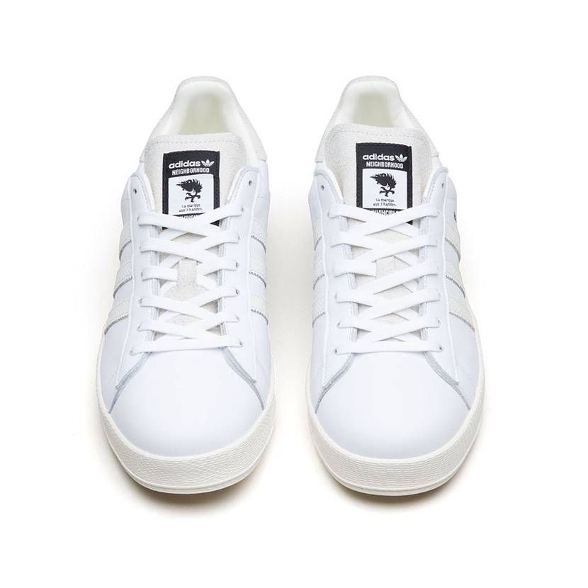 【販売リンクあり】6/25発売 NEIGHBORHOOD × INVINCIBLE × adidas Campus "White" 抽選/定価/販売店舗まとめ 6枚目