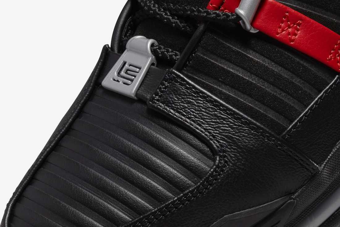 【スニダンで購入可】7/13発売 Nike Zoom LeBron 3 "Black and University Red" 抽選/定価/販売店舗まとめ 8枚目