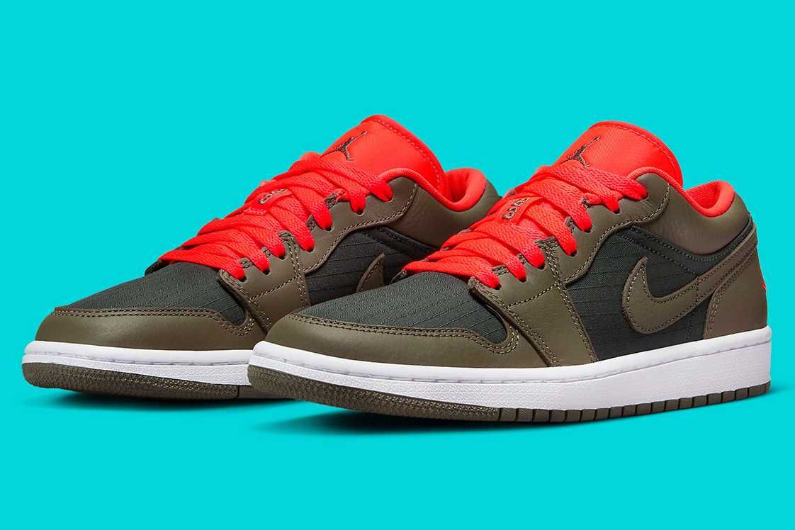 【リーク】Nike WMNS Air Jordan 1 Low "Olive/Crimson" 抽選/定価/販売店舗まとめ