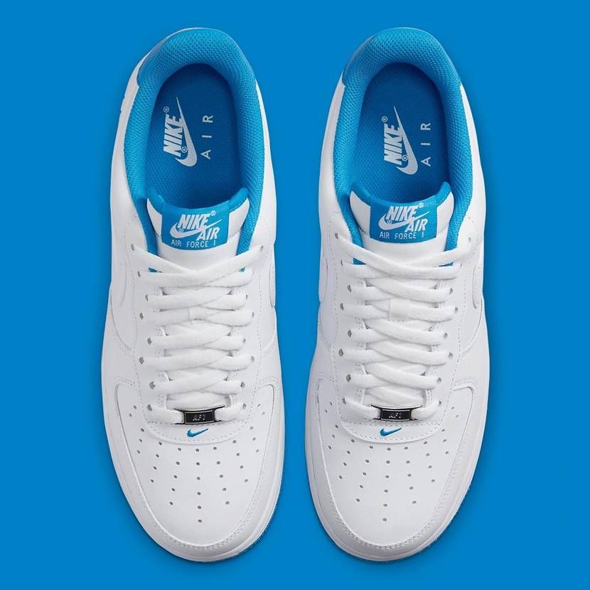 【販売リンクあり】7/9発売 Nike Air Force 1 Low "White/University Blue" 抽選/定価/販売店舗まとめ 4枚目