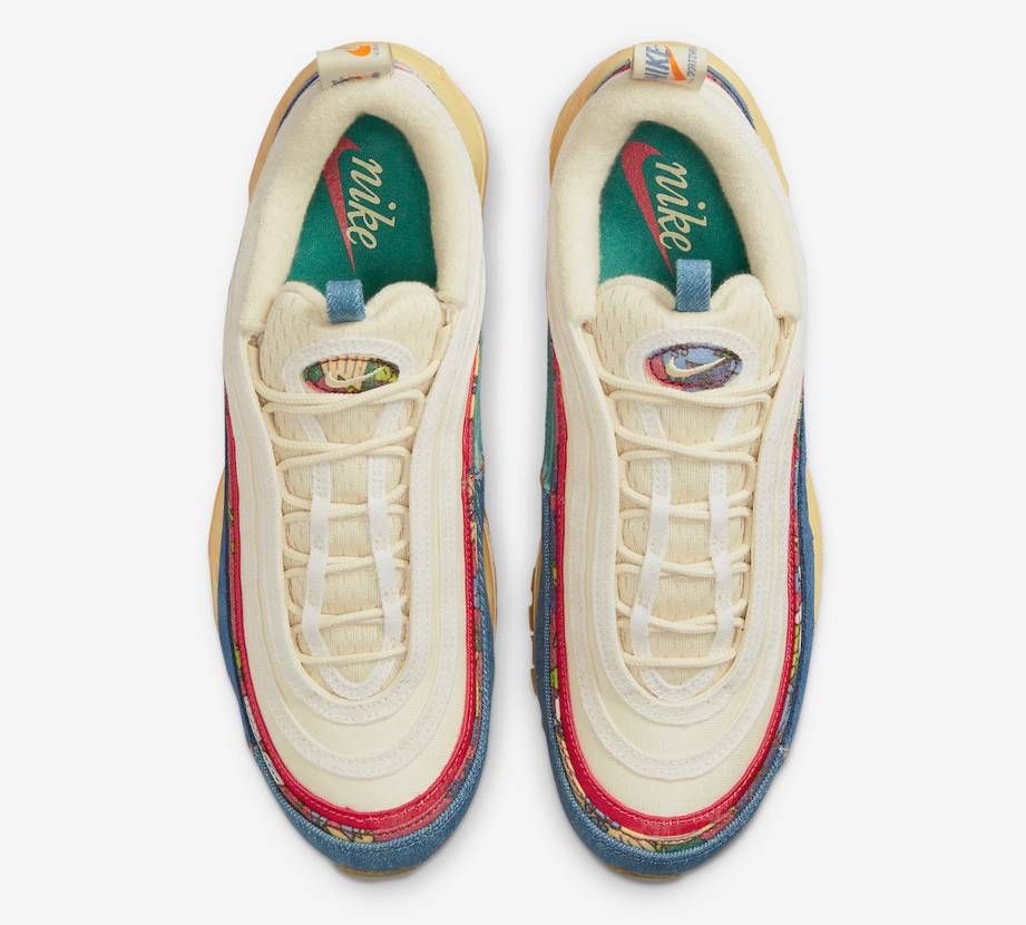 【リーク】Nike Air Max 97 "Coconut Milk/Track Red-Fossil" 抽選/定価/販売店舗まとめ 4枚目