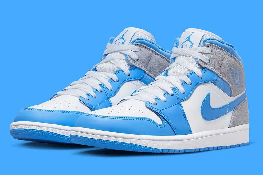 【リーク】Nike Air Jordan 1 Mid "University Blue" 抽選/定価/販売店舗まとめ