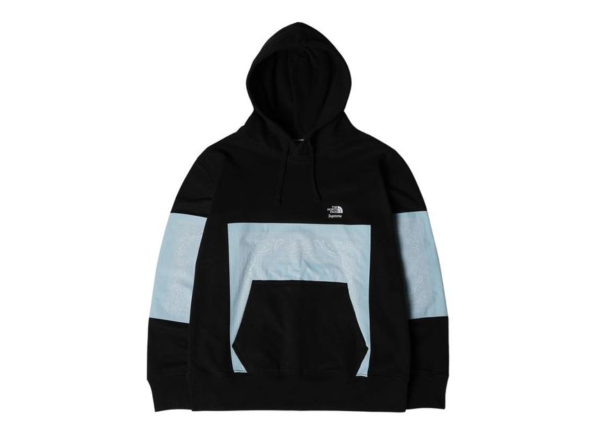 Supreme the north 2025 face photo hooded sweatshirt